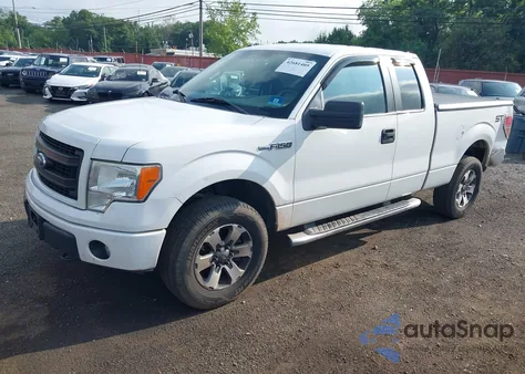 2014 Ford F150 Super Cab z USA, uszkodzony, nr VIN 1FTEX1EM5EFA22602